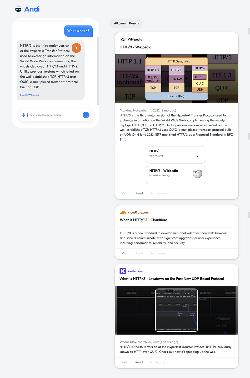 Andi hybrid search example image