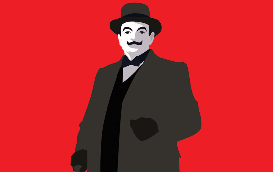 Poirot Illustrationby Saurabh Singh from OpentheMagazine.com